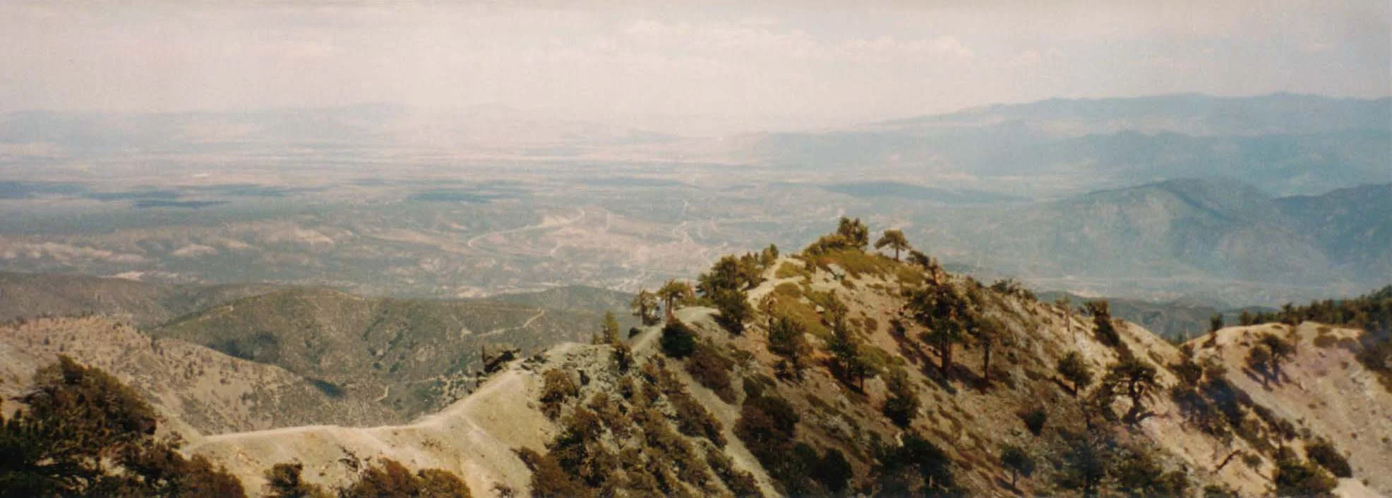 The Devil's Spine on Mt. Baldy